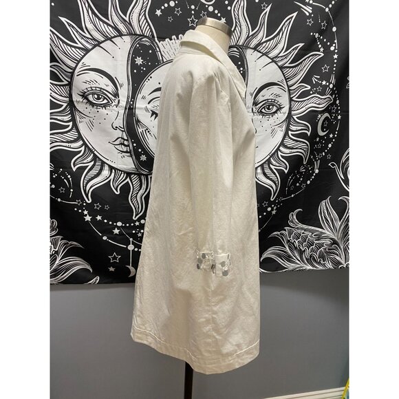 Mac & Jac beaded lined long tunic length top sz 12 - Picture 2 of 6